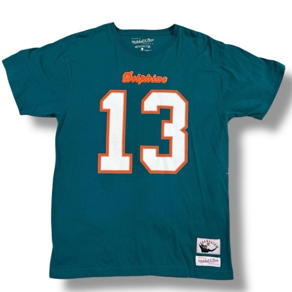 Mitchell & Ness throwback shirt dolphins marino 13
